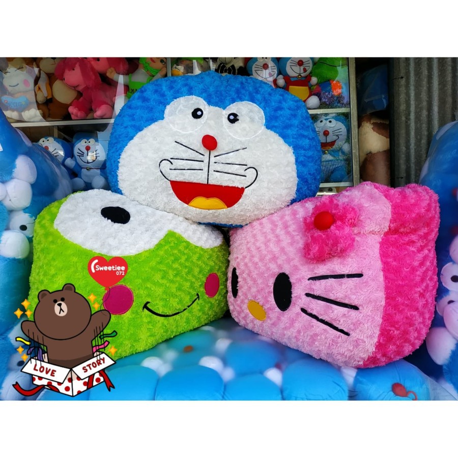 bantal hello kitty besar boneka kepala hello kitty jumbo