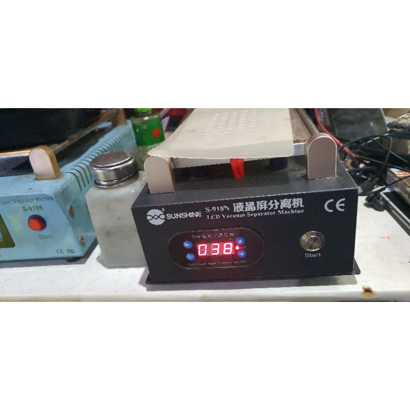 MESIN SEPARATOR PEMISAH LCD TOUCHSREEN VAKUM SUNSHINE S918N BEKAS/LIKE NEW