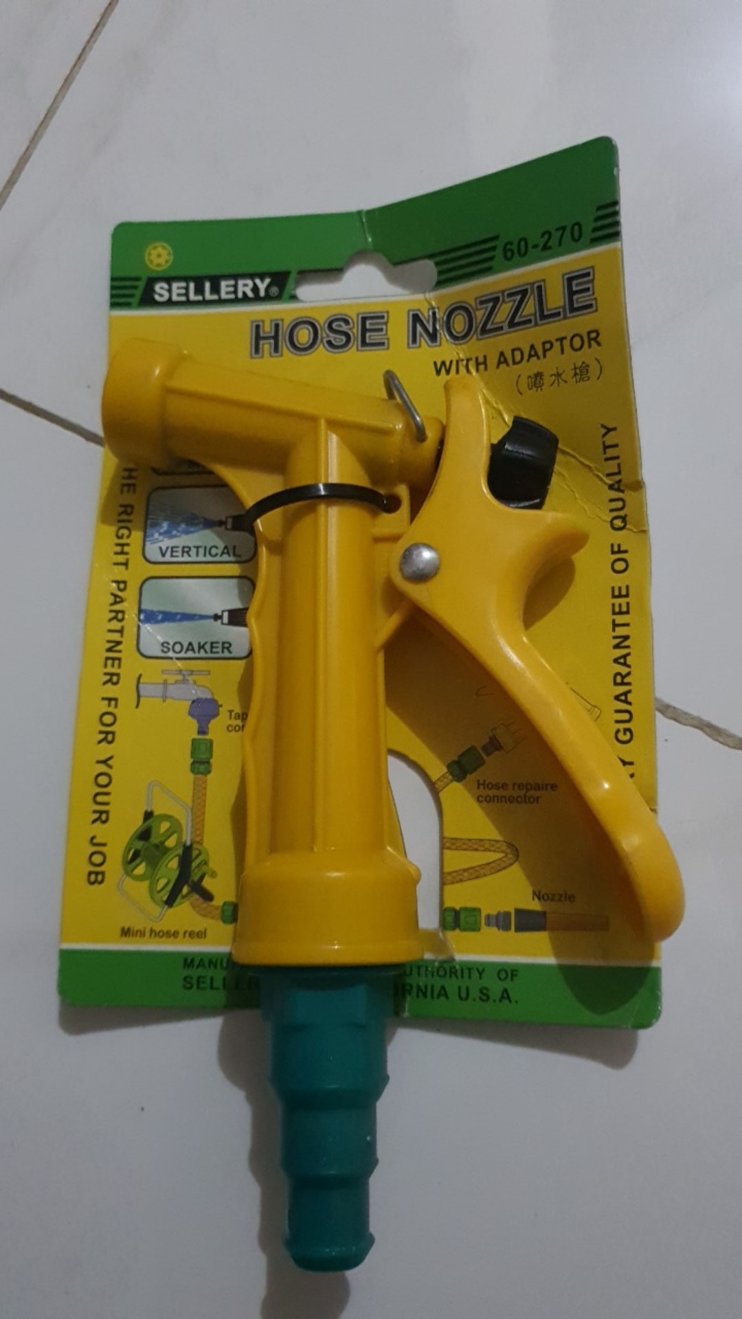 Hose Nozzle Water Gun Spray Alat Semprot Semprotan Air Selang Sel60270