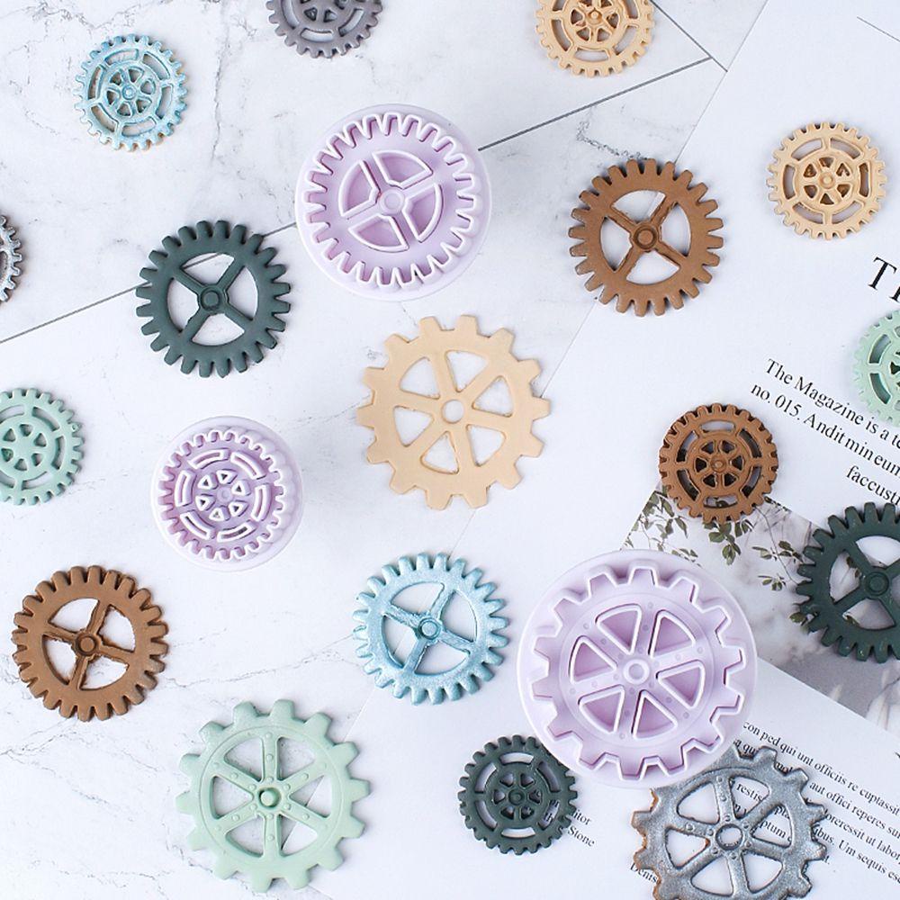 [Elegan] Cetakan Plunger Kue Plunger Plastik Fondant Cutter Baking Mold Cetakan Kue Sugarcraft Aksesoris Baking