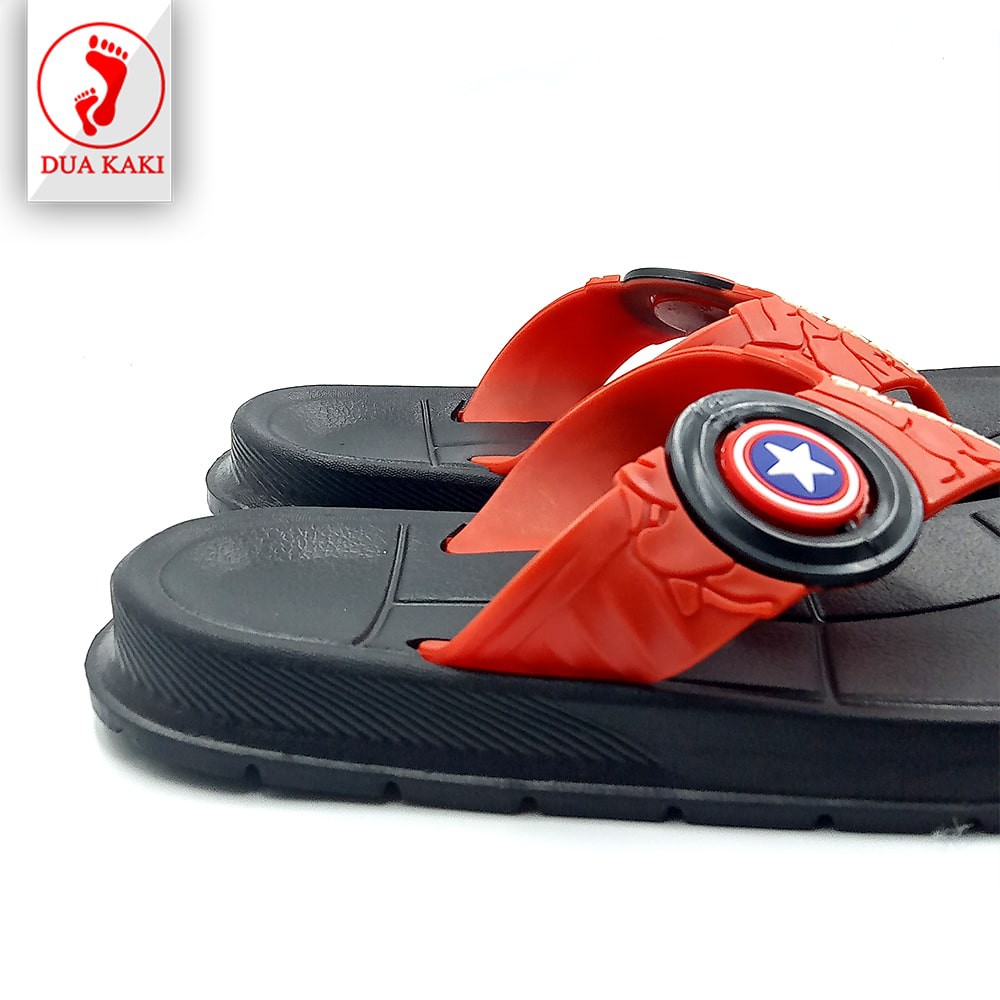 Sandal Jepit anak laki-laki Spiderman Avengers Captain America sandal marvel