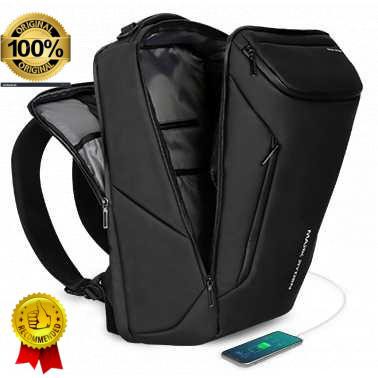 Mark Ryden Tas Ransel Laptop dengan USB Charger Upgrade Vers - MR9031 [Hitam]