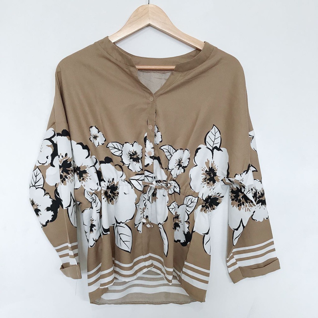 Baju Kekinian Cewek Murah Wanita Grosir blouse white zuky bhn rayon bangkok LD96,PJ 67