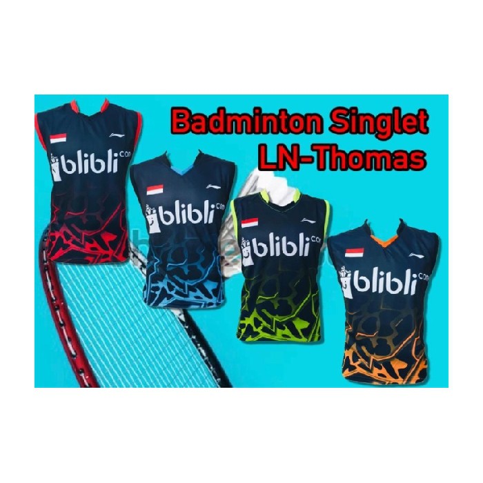 bulutangkis Dijual Kaos badminton LINING Singlet Limited Baju