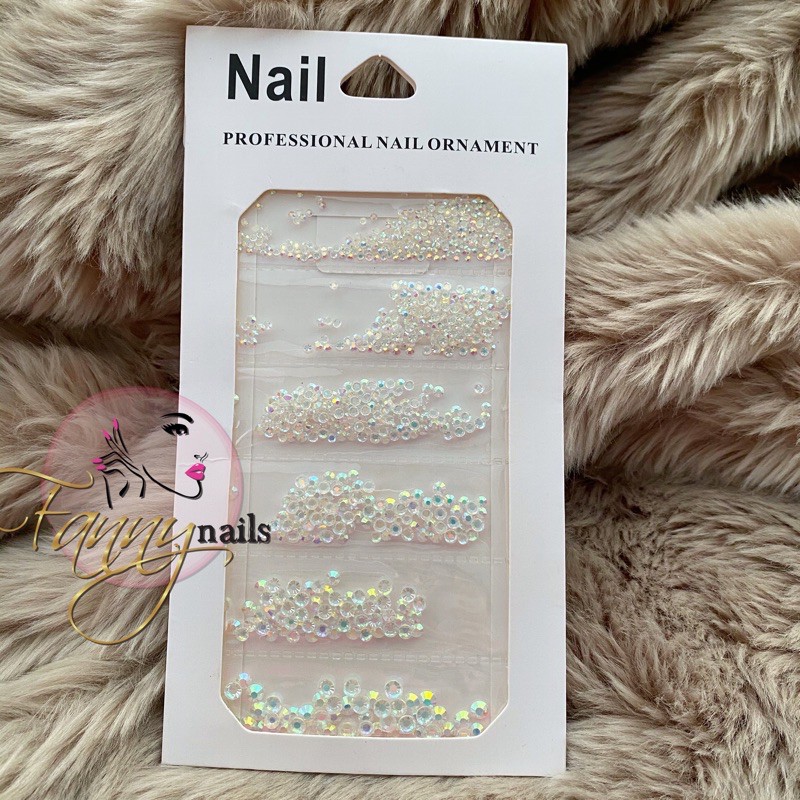 CRYSTAL swarovski semua ukuran isi 144/uk. Rhinestone nailart manik