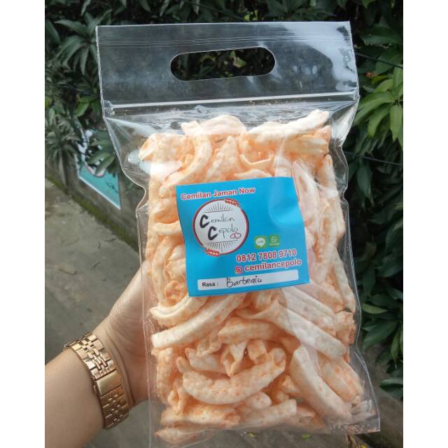 

Cemilan kentang barbeqiu