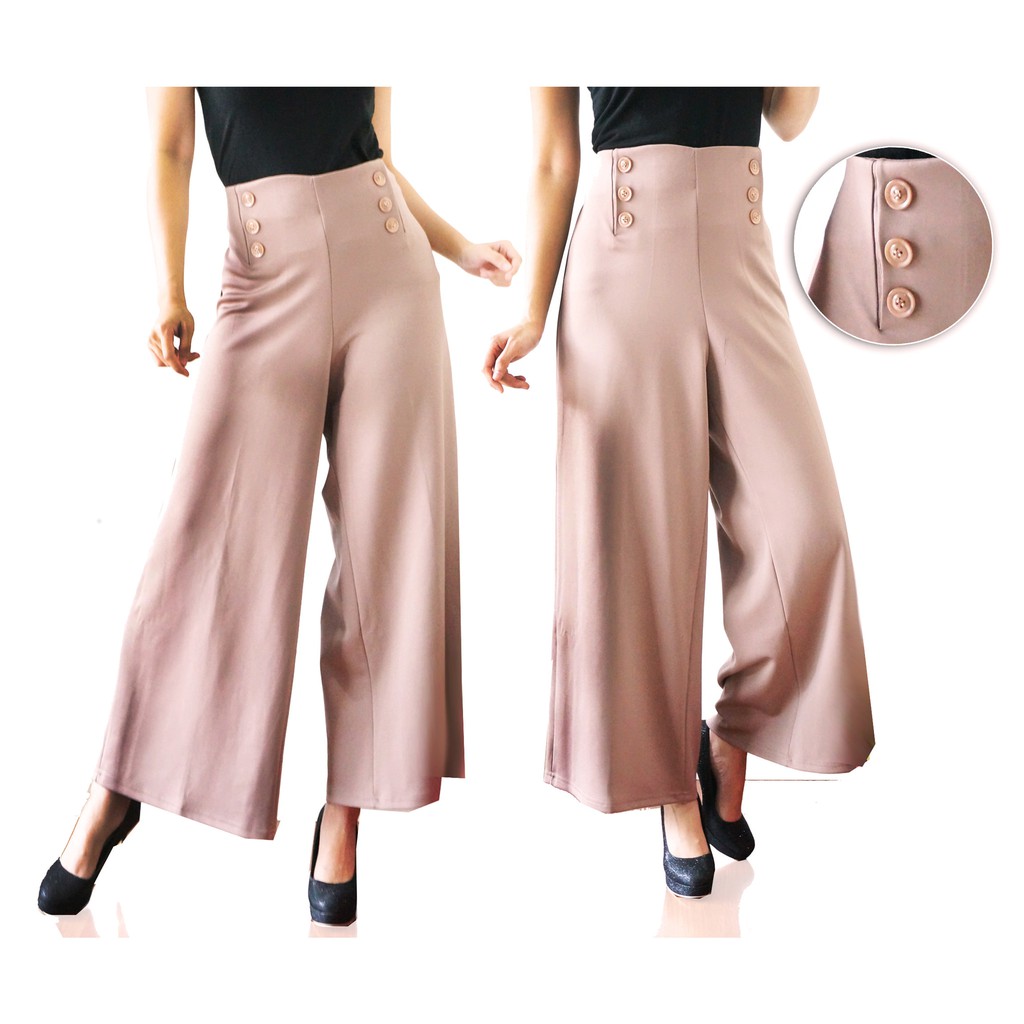 

Sonia - Celana Kulot Posey /Celana Panjang / Celana Polos / Long Pants Cullote