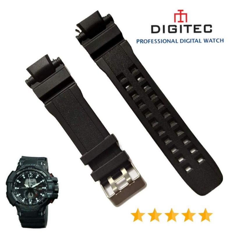 STRAP TALI JAM TANGAN DIGITEC 2065 DG 2065 RUBBER MANTUL DIGITEC 2065 TERMURAH