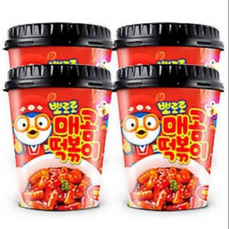 

(PO KOREA) SET PORORO ISI 4 TTEOKBOKKI (ALL VARIANT RASA) - BEST SELLER