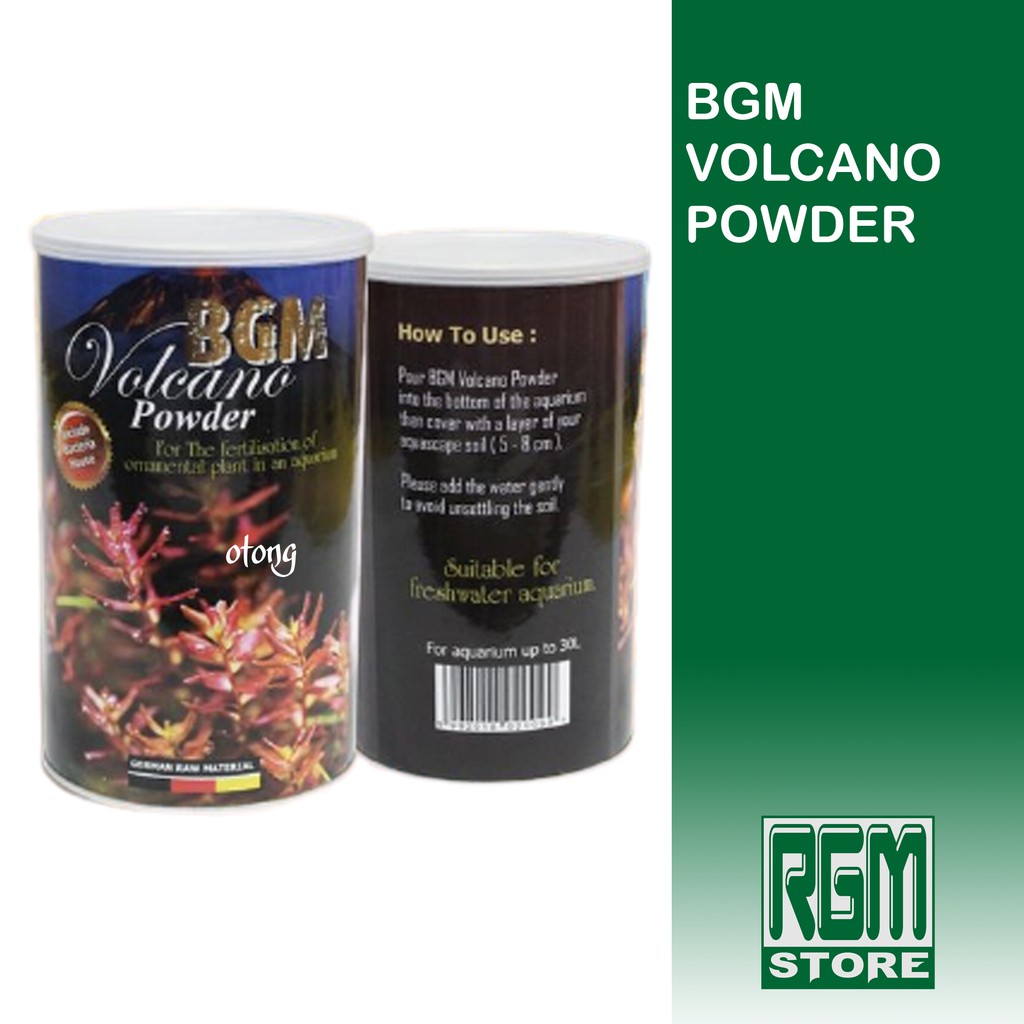 BGM Volcano Powder pupuk dasar rumah bakteri aquascape aquarium