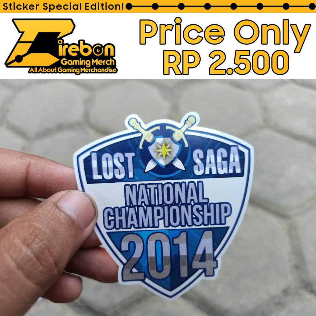 

Sticker Stiker Lost Saga National Championship LSNC 2014