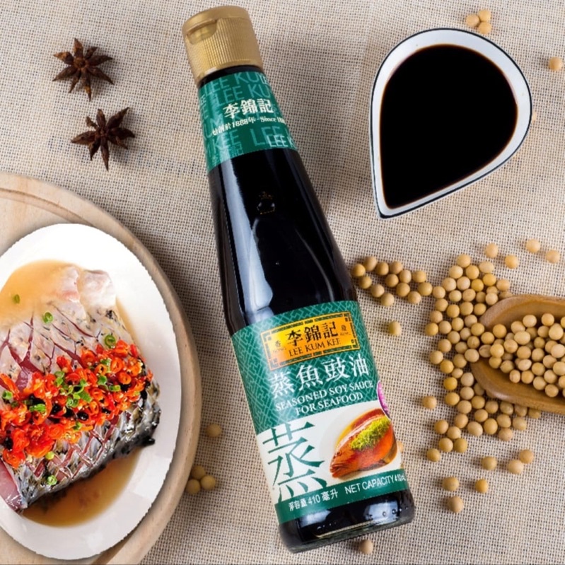 

410ML LEE KUM KEE SEAFOOD KECAP STEAM IKAN CAP PANDA BTL KACA KECAP IKAN LEE KUM KEE