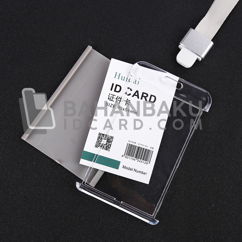 id card holder AKRILIK warna tempat idcard wadah kartu akrilik warna warni