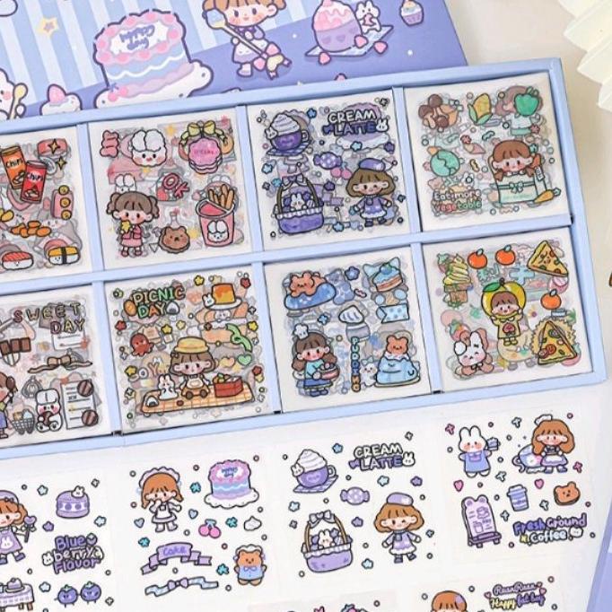 

☄️Brands 10 Lembar Sticker Aesthetic Lucu untuk Tumbler/Scrapbook/cangkir DIY Lucu 5.5 SALE/Star/5.5 Fasion sale/「Grosir」/5.5 SALE