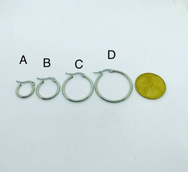 anting fashion wanita anting titanium anting ring anting gyspy