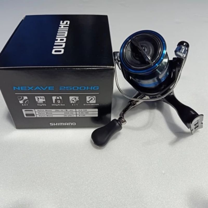 Reel Spinning SHIMANO NEXAVE 2500HG NEW 2021