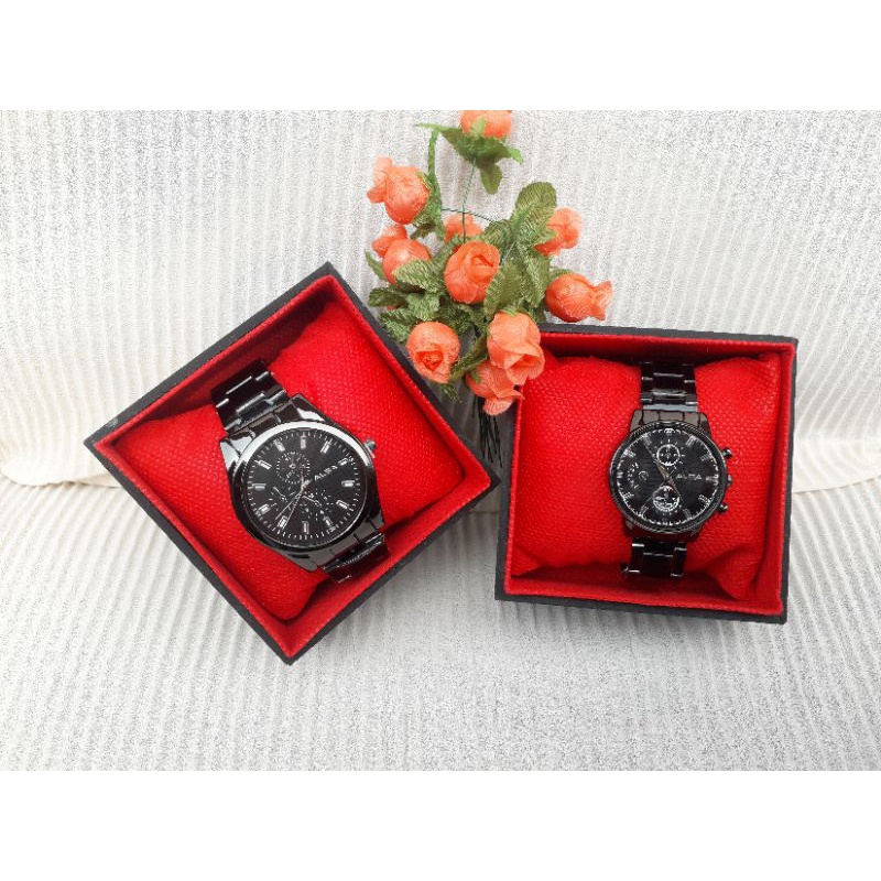 GIFT/PAKET KADO JAM TANGAN COWOK CEWEK MURAH FREEBOX