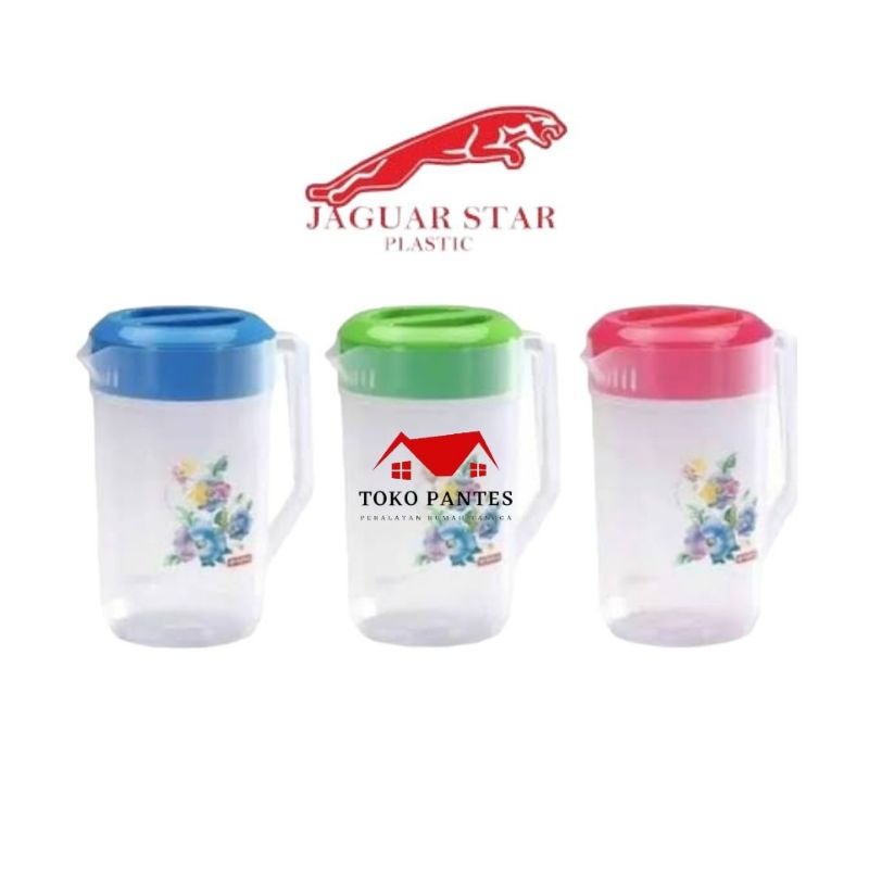 Eskan/Pitcher/Teko/Water Jug 2.1 LITER TANGGUNG TRANSPARAN JAGUAR STAR