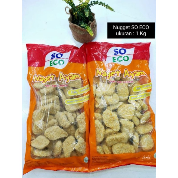 

nugget SO ECO 1KG/chicken nugget ayam 1000gr