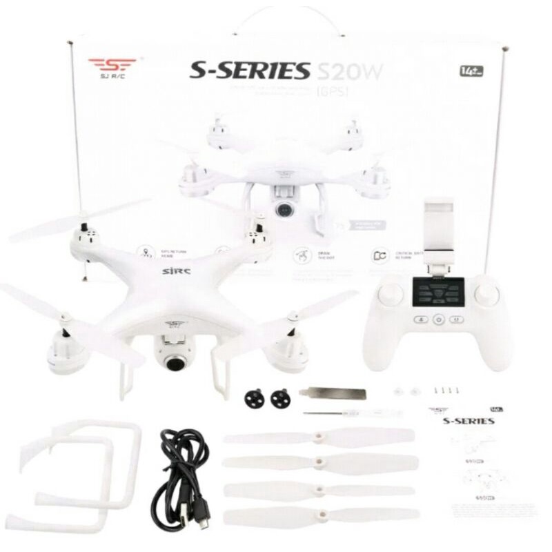 Drone Nartor NX-8 (S20W) Double GPS RTH Kamera 4K Wi-Fi