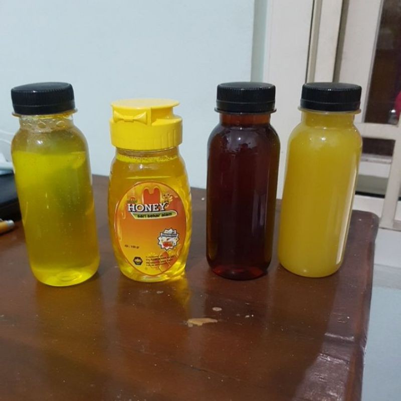 PROMO 150 gram Madu murni bunga multiflora/ kaliandra / akasia /  lebah melifera ( Raw Honey )