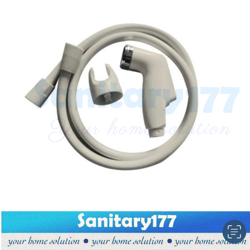 Semprotan kloset model sanei ivory-jet shower bidet toilet putih washer cream sprayer closet murah mumer