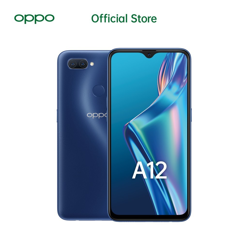 Oppo A12 3/32GB - Garansi Resmi | Shopee Indonesia