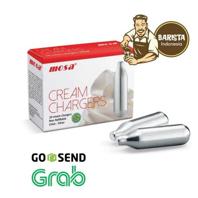 Jual MOSA CREAM CHARGER N20 ORIGINAL lebih hemat dan hasil memuaskan