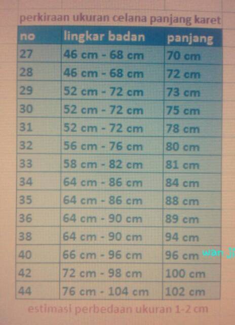 Celana panjang sd 27-44/ seragam sekolah/ celana sd