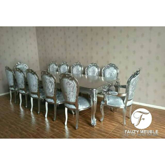 Meja Makan Sofa Ukiran , Set Kursi Sofa Ukiran Mebel Jepara