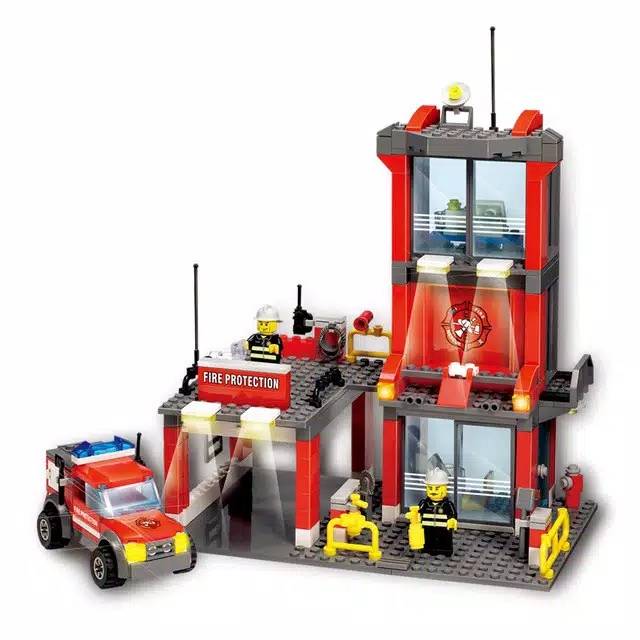 lego fireman station