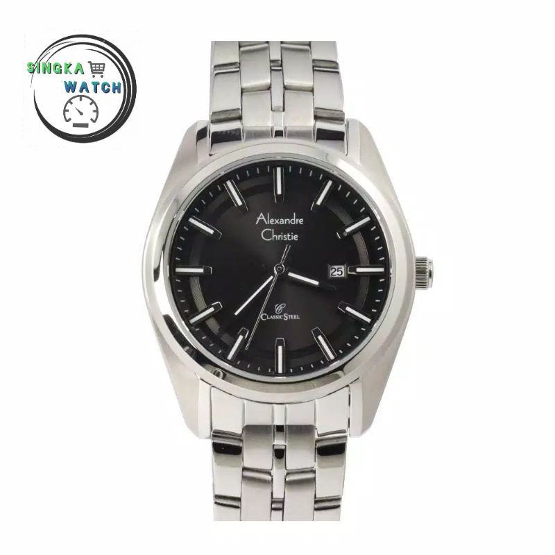 JAM TANGAN CEWEK ALEXANDRECHRISTIE AC ORIGINAL SERI 8637LD SILVER
