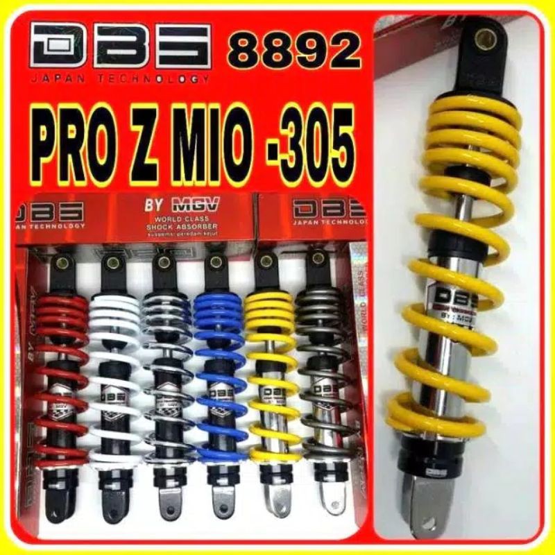 Shock Belakang DBS All New Pro Z Series Original Vario,Beat,Scoopy,Mio,Mio J,Mio Soul,Fino Dll