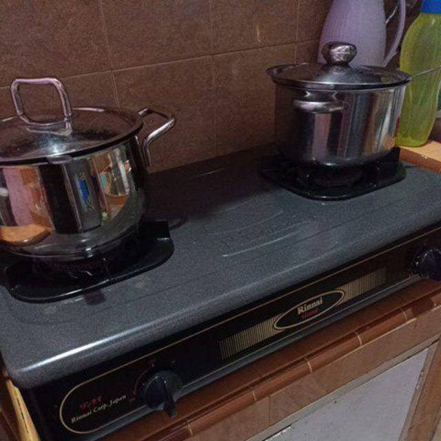 Kompor Gas Rinnai Ri 712 Bgx ( 2 Tungku )