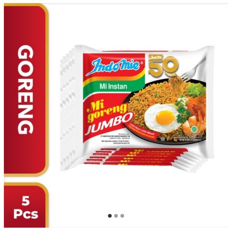 

Indomie Gareng jumbo 5 pcs