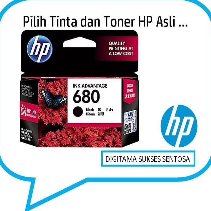 HP 680 Black Original Ink Cartridge
