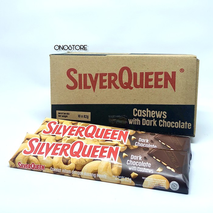 COKELAT- SILVERQUEEN DARK CHOCOLATE 65 GRAM/65 GR/65 -COKELAT.