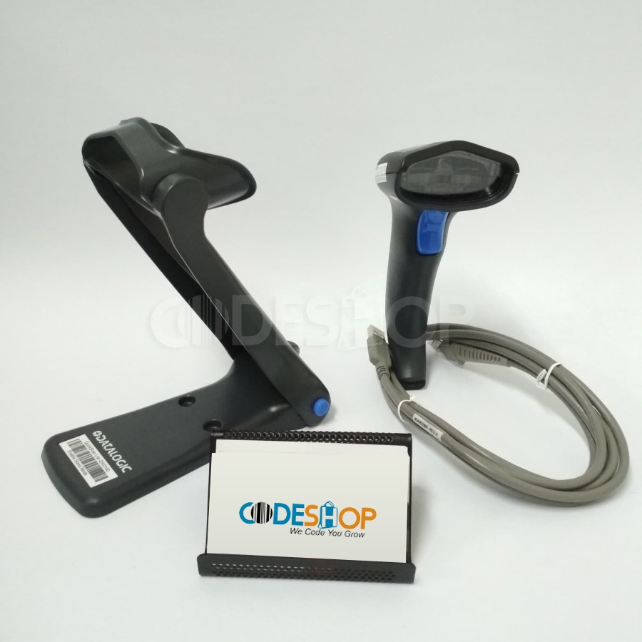 Scanner Barcode Datalogic QW 2120 1D USB + Stand QW2120