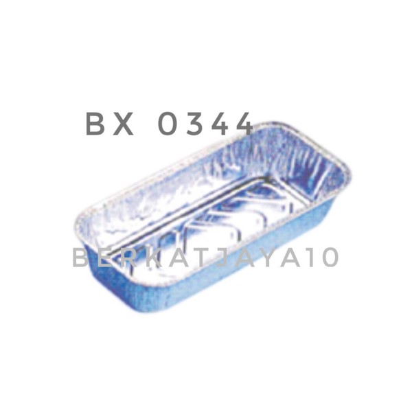 Tray BX 0344 Aluminium Foil (Isi 5 Pcs) Tray Alumunium cup