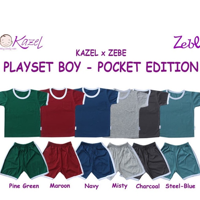 KAZEL X ZEBE PLAYSET BOY - POCKET EDISION 1 PCS