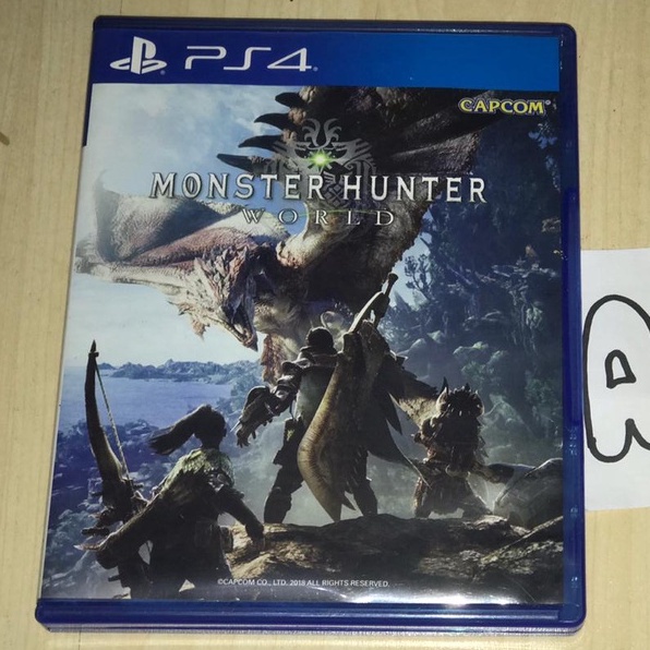 [PS4] Monster Hunter World (Region 3 / English) MHW BD Kaset PS 4 CD Games Playstation PS5 5 Reg3 Re