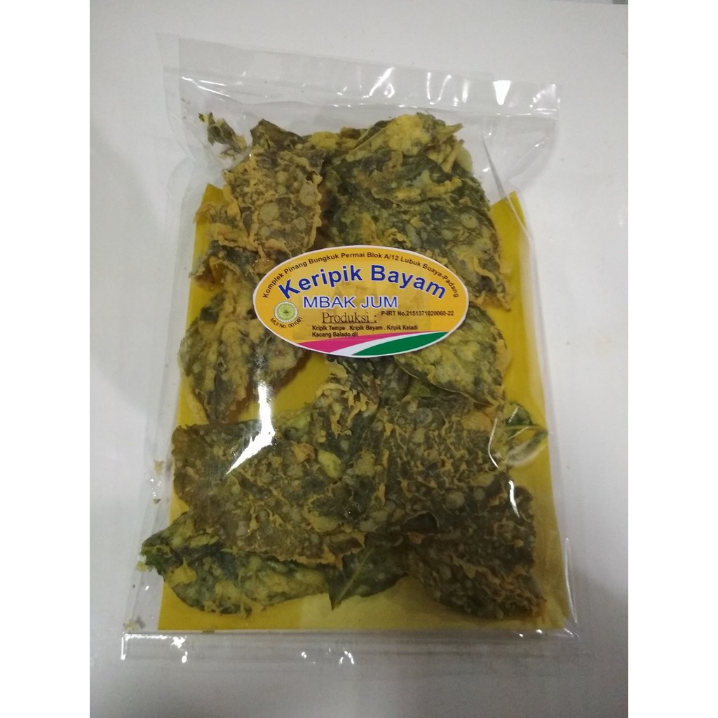 

Kerupuk Bayam Mbak Jum - Asli Padang