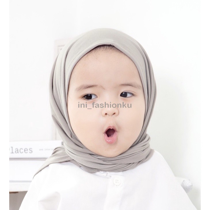 PAKET USAHA JUALAN JILBAB SEGITIGA ANAK | KERUDUNG SEGITIGA ANAK INSTAN ANAK SERIES WARNA MIX LUCU ANAK COD