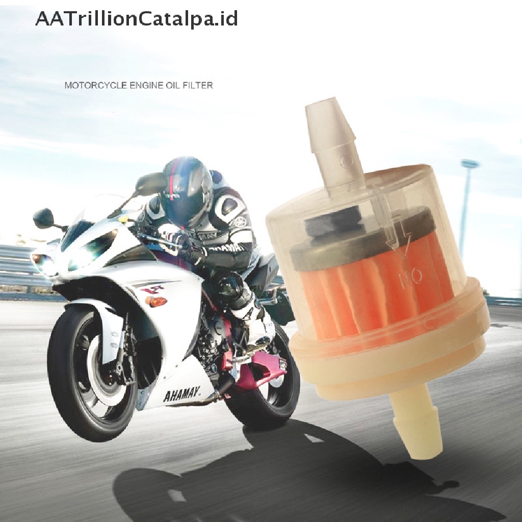 Aatrillioncatalpa 5Pcs Filter Oli Bensin Universal Untuk Motor Dirt Bike