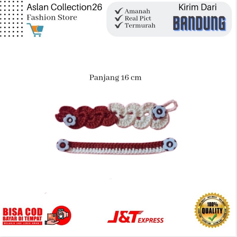 KONEKTOR / CONNECTOR MASKER RAJUT HIJAB TALI HIJAB PENGAIT TALI MASKER HIJAB KONEKTOR AKSESORIS FASH