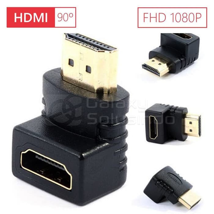 Converter HDMI Male to Female Siku L 90 derajat