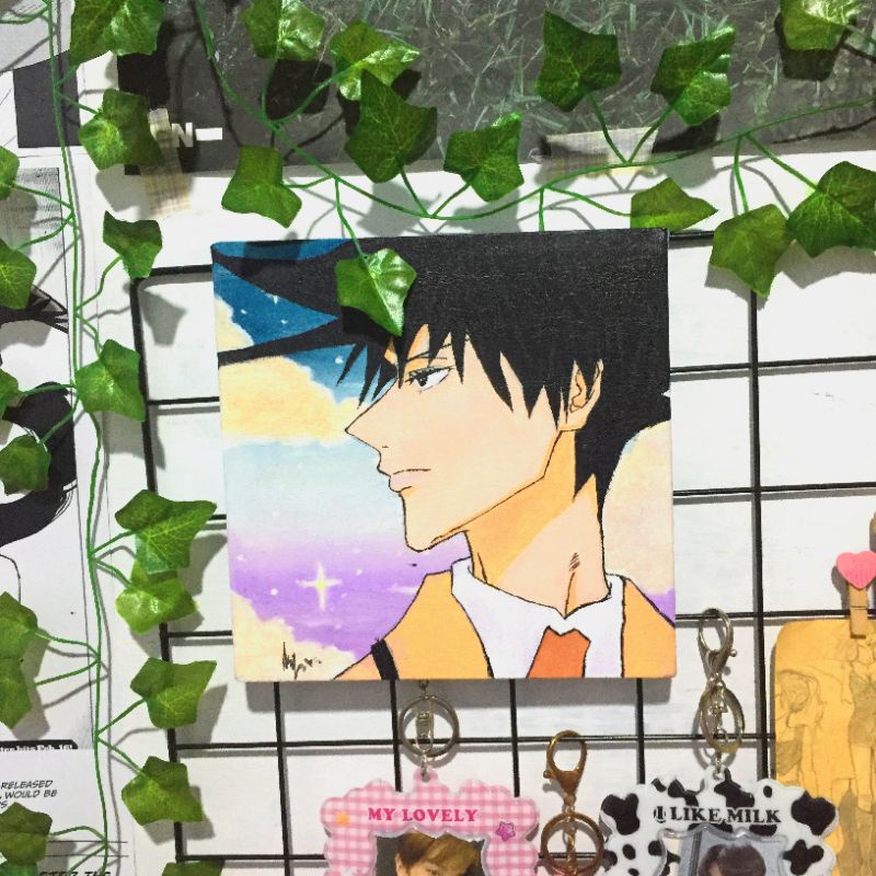 lukisan anime decor kamar