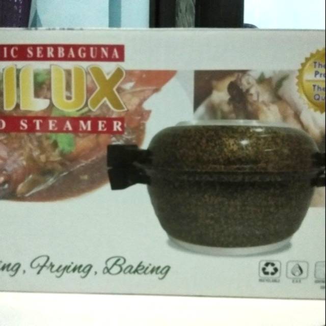 Milux Gold Steamer