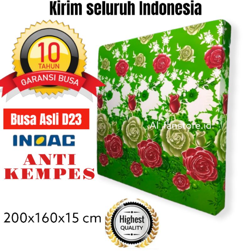 PROMO KASUR BUSA INOAC DENSITY 23 ORIGINAL NO 2 TEBAL 15 CM