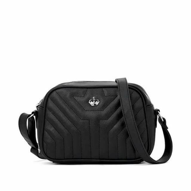 TAS SELEMPANG WANITA KECIL KEMEWAHAN HITAM MUMBI T4484B5 ORIGINAL SOPHIE PARIS